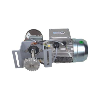 ScopeDome Roll-Off-Roof motor with gearbox, cog and encoder