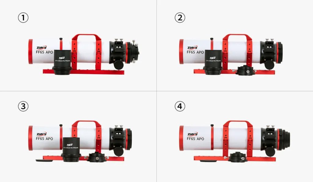 FF65 reducer connection steps