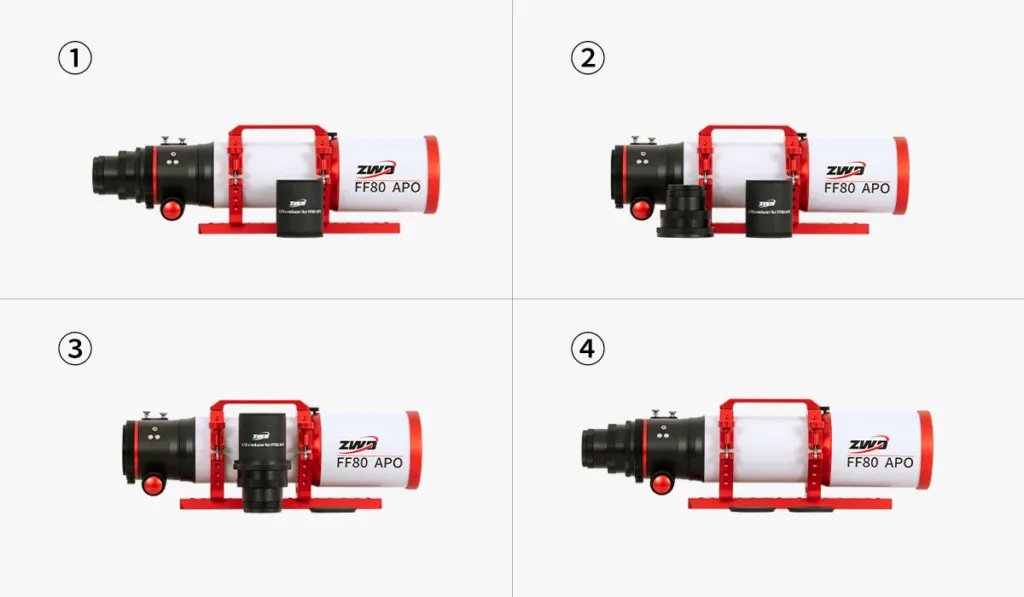 FF80 reducer connection steps