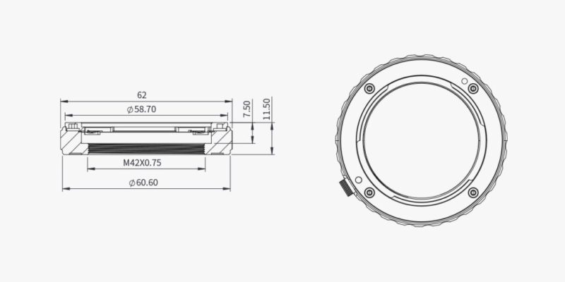 ZWO Sony NEX Adapter