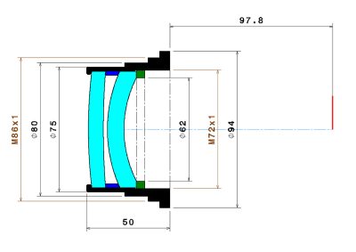 Corrector for the CFF RC250-GSO