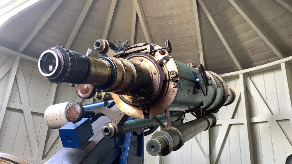 Troughton and Simms refractor at Melbourne Observatory