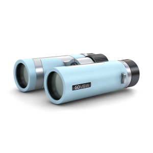 GOVIEW ZOOMR 10×34 Compact Binoculars – Miami Blue