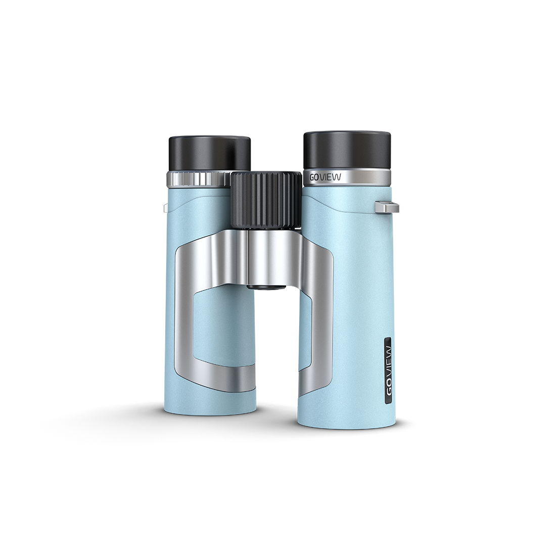 GOVIEW ZOOMR 10x34 Compact Binoculars - Miami Blue