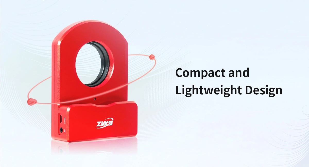 ZWO-CAA Compact and light weight design