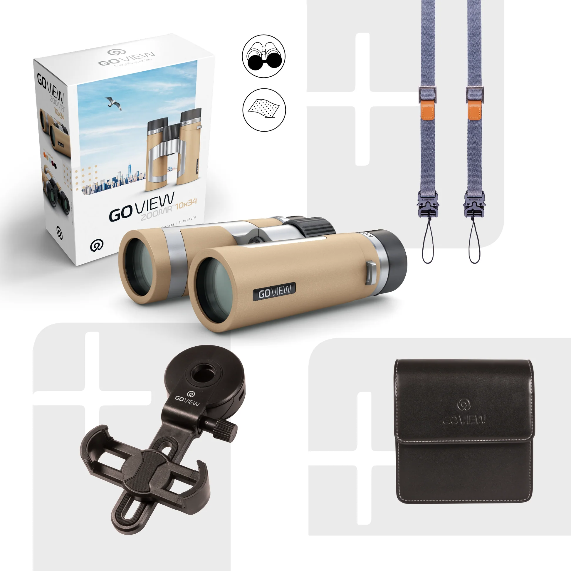 GoView_ZOOMR_10x34_Light Brown