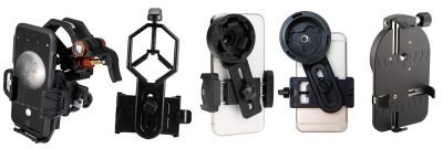 A series of phone holders