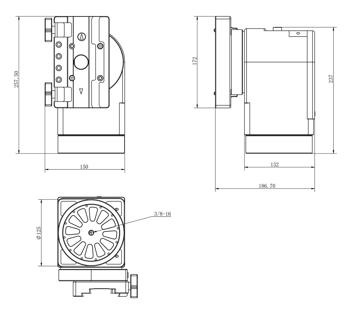 iOptron HAZ71 Alt-Az mount