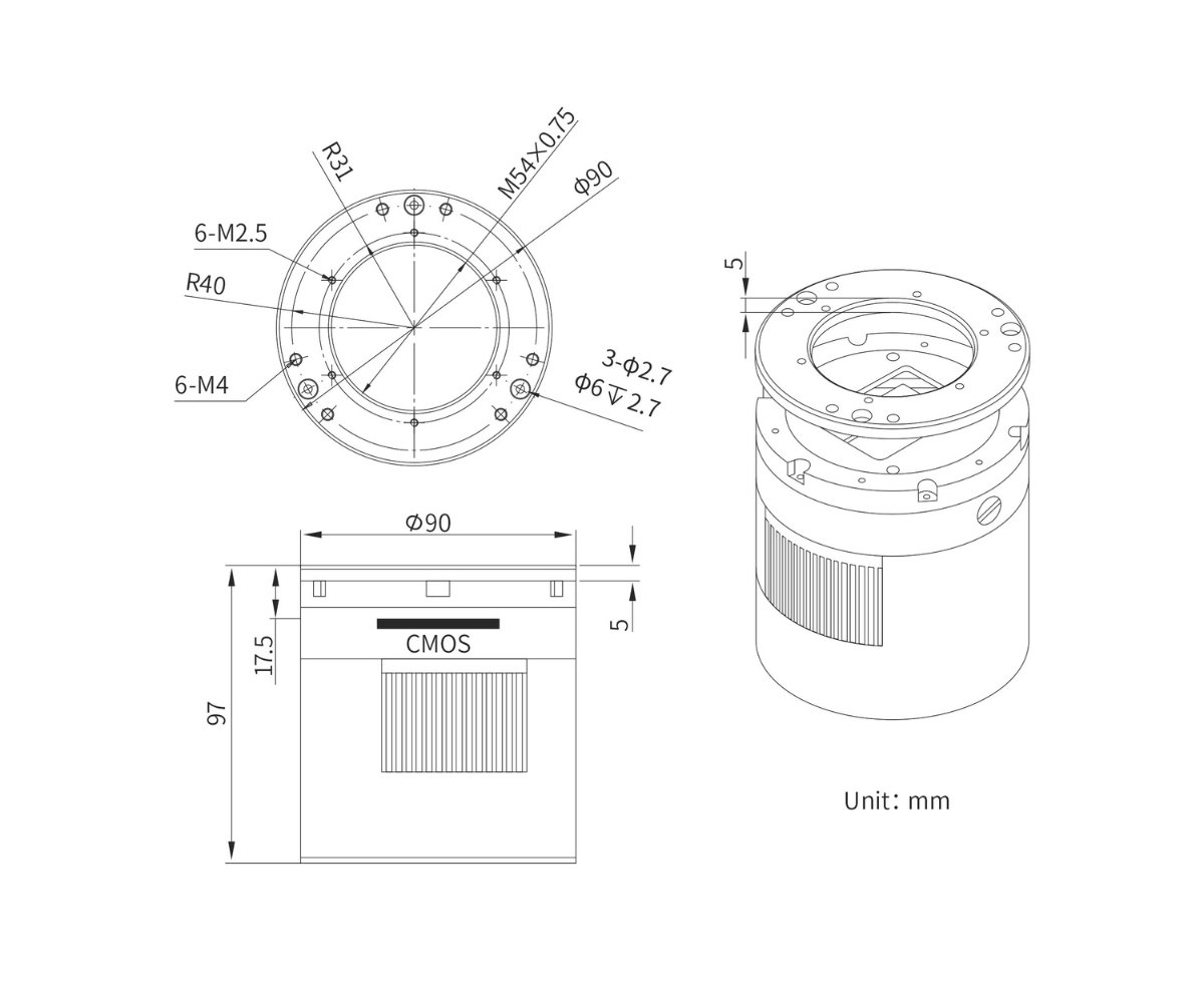 ZWO ASI6200MC Pro Colour Camera
