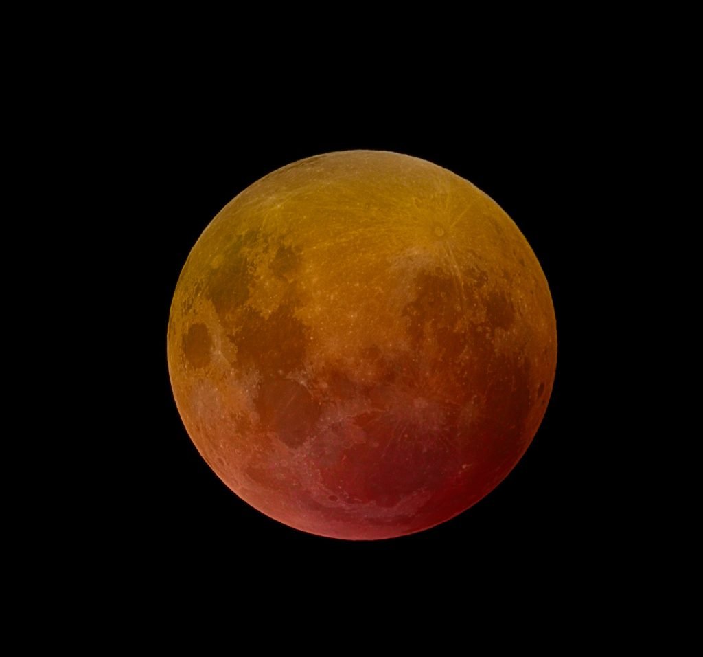 Lunar eclipse composite