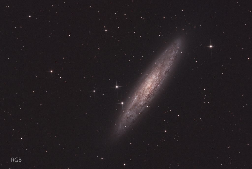 NGC 253 in RGB