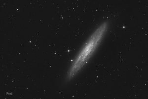 NGC 253 in Red