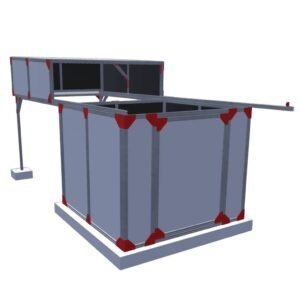 AstroworX 1.5m x 1.5m Roll-Off Roof Observatory