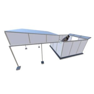 AstroworX 3m x 3m Roll-Off Roof Observatory