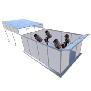 AstroworX 3m x 4m Roll-Off Roof Observatory