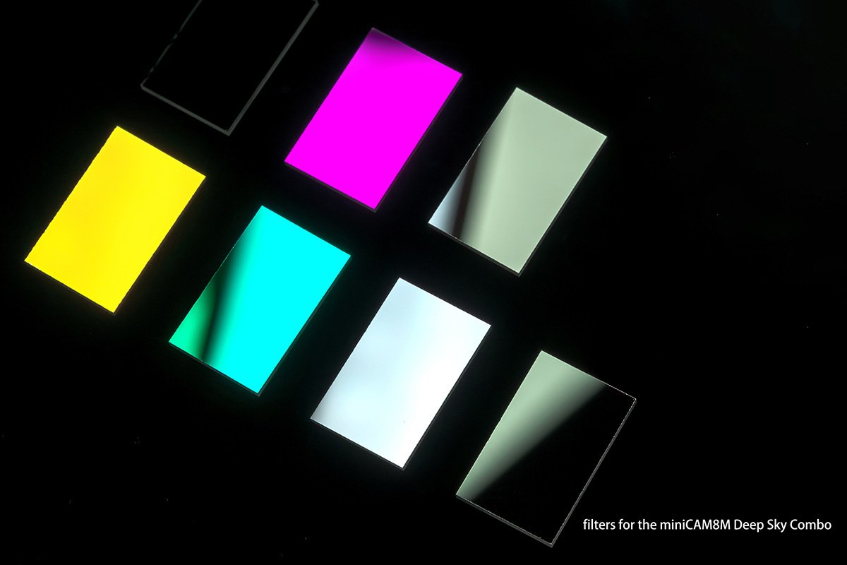 QHY deep sky filter set for MiniCam8