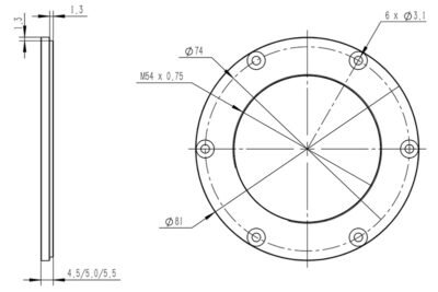OA-OAG-M54-spacer
