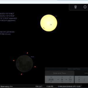 Stellarium view