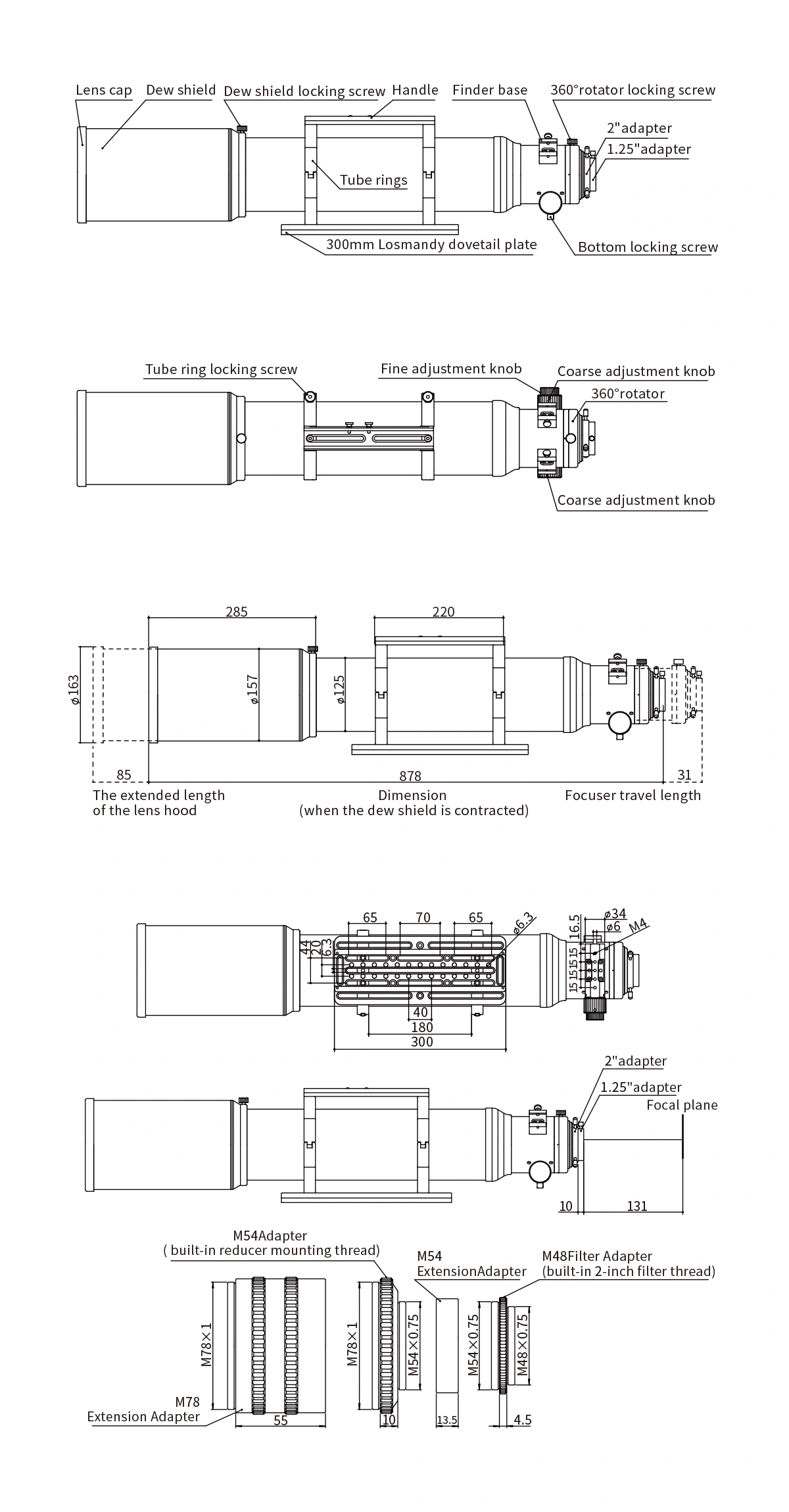 ZWO FF131 APO